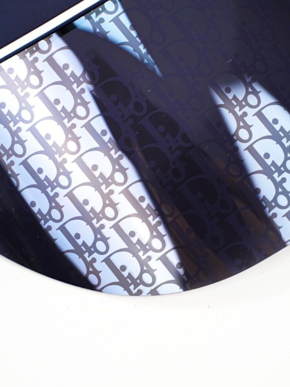 Dior Classic Print Sun Hat / Flat Cap - UV Protection - Picture 4 of 8